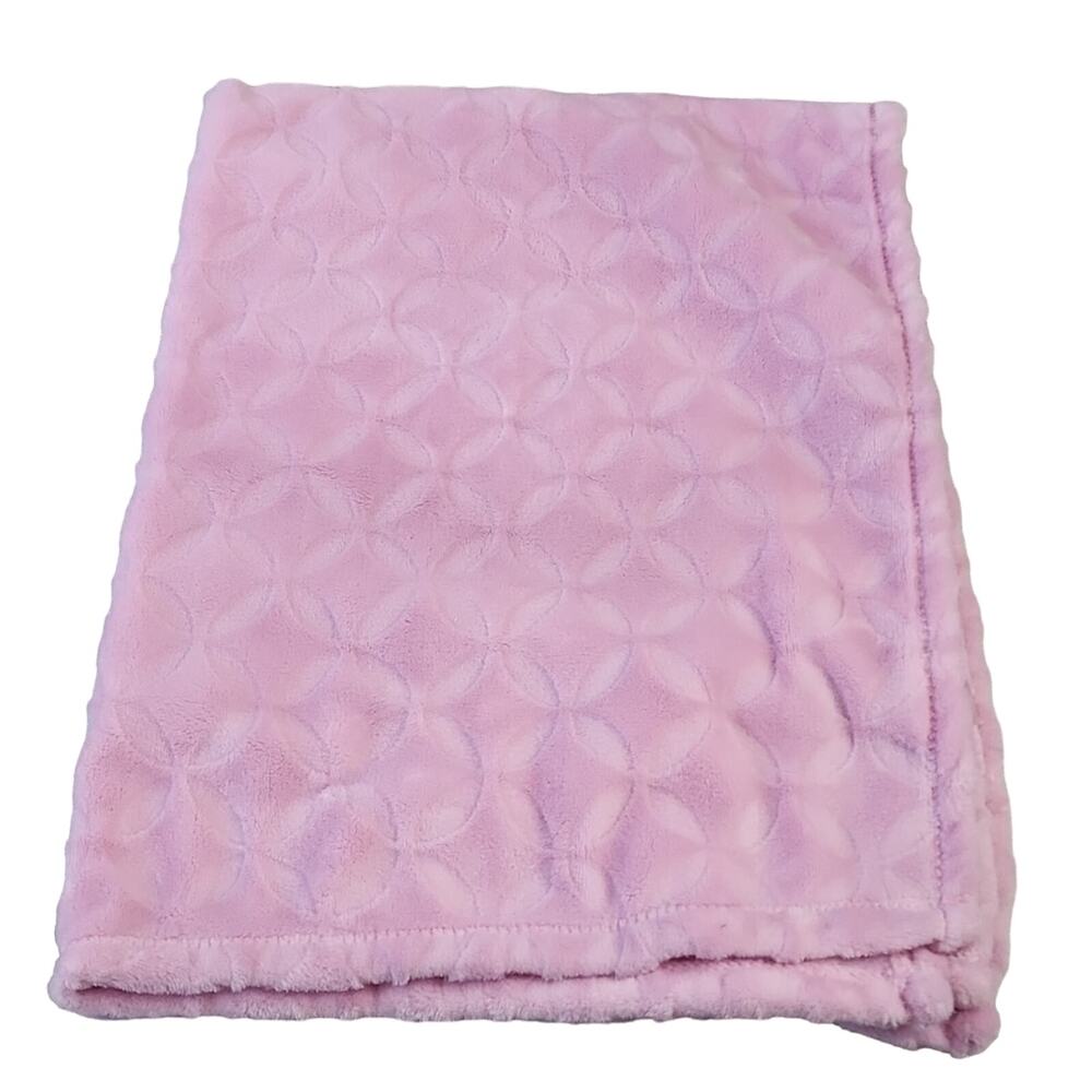 HB Pink Soft Fleece Baby Blanket